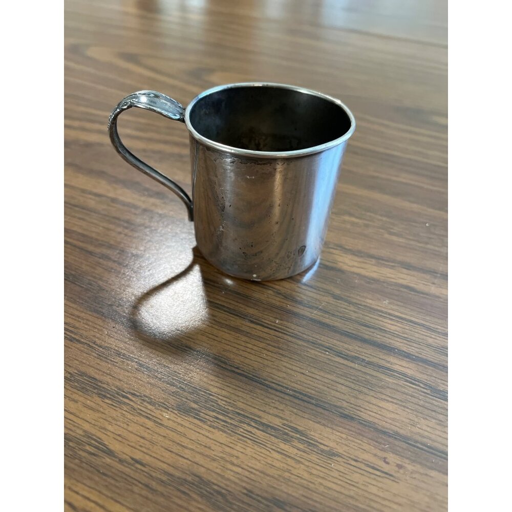 1881 Roger’s child’s silver plated cup